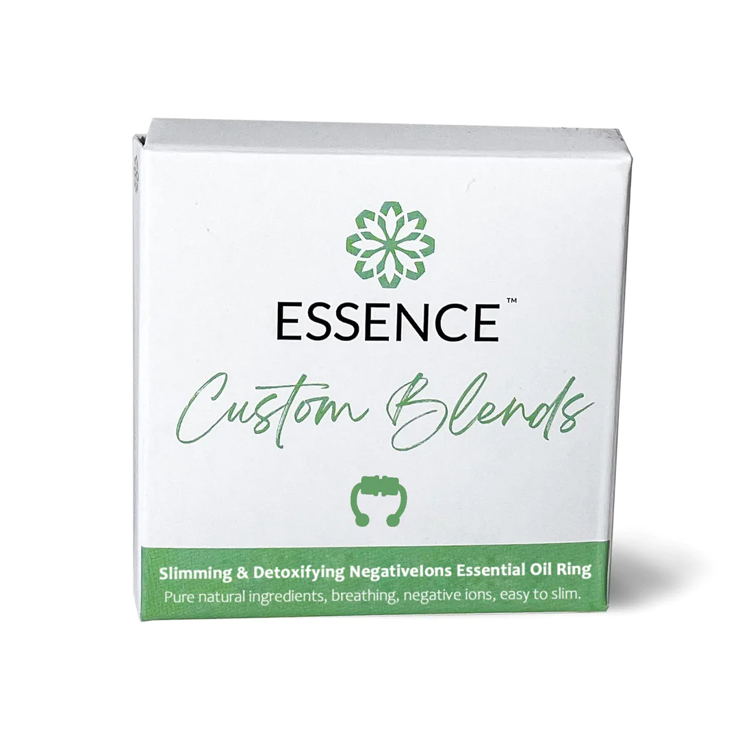 New ESSENCE Slimming & Detoxifying Negative Ions Essential Oil Ring