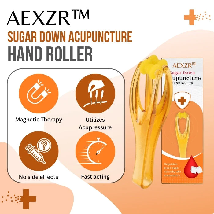 AEXZR Sugar Down Acupuncture Hand Roller