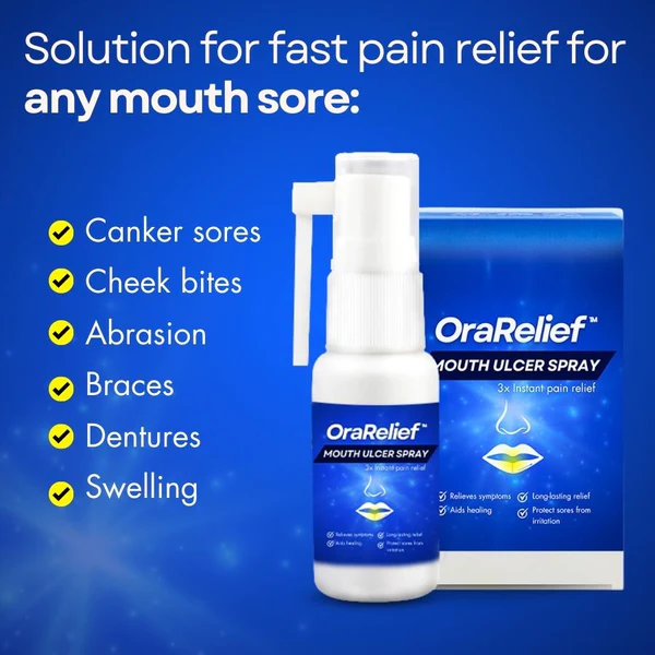 OraRelief Mouth Ulcer Spray