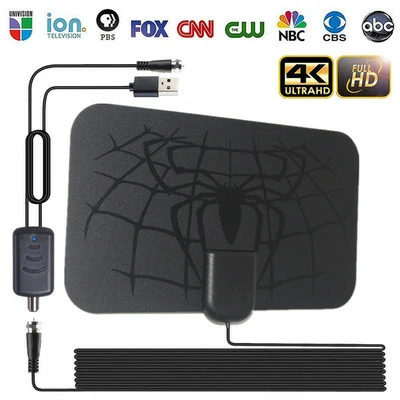 Spider Pattern New HDTV Cable Antenna 4K