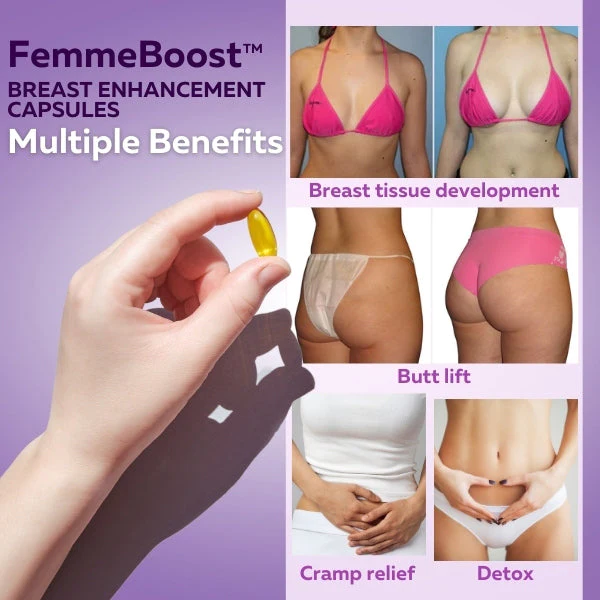 FemmeBoost Breast Enhancement Capsules