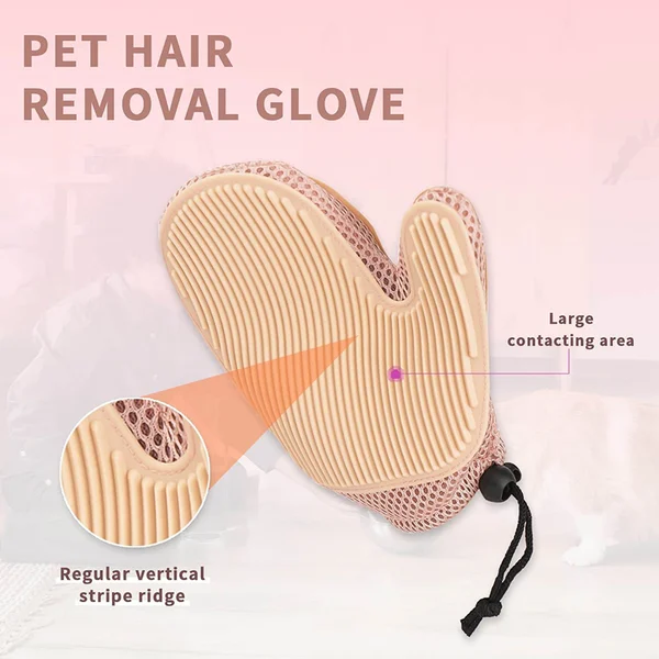 2 in 1 Cat Hair Glove & Pet Fur Remover Glove