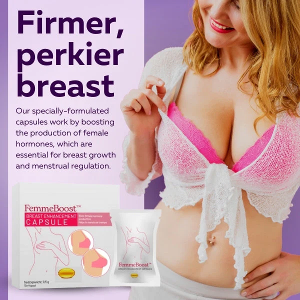 FemmeBoost Breast Enhancement Capsules