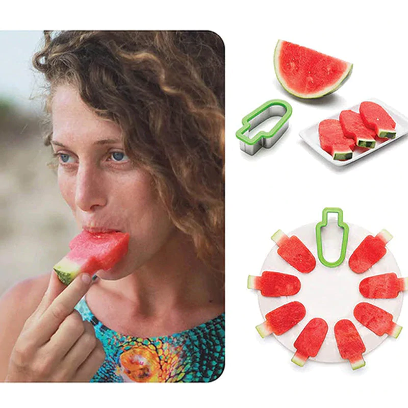 Popsicle Shape Mold Watermelon Slicer