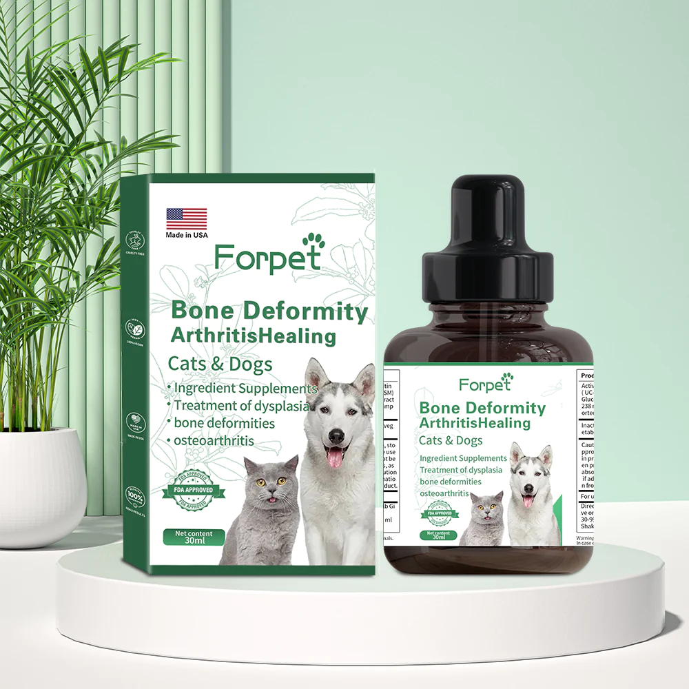 Forpet Pet Drops & Developmental Abnormalities  Bone Deformities  Osteoarthritis Healing Drops