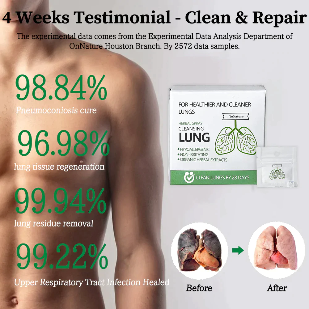 ToNatureŽ Organic Herbal Lung Cleansing Detoxifying Repair Ring