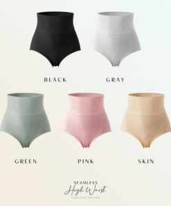 Seamless High Waist Stretchy Panties 3PCS