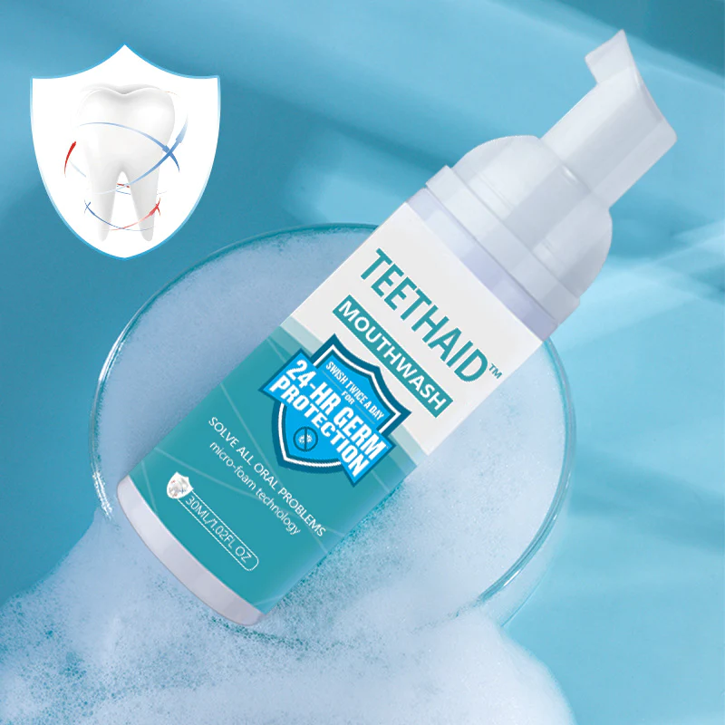 2022 Teethaid Mouthwash, Calculus Removal, Teeth Whitening, Healing Mouth Ulcers, Eliminating Bad Breath, Preventing and Healing Caries, Tooth Regeneration