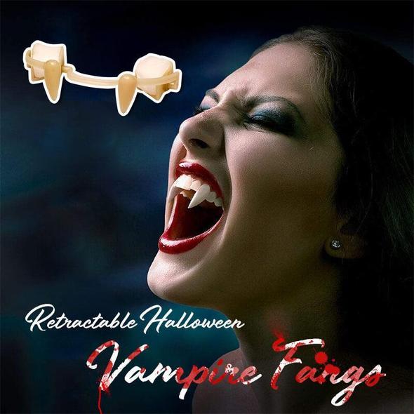 Halloween Retractable Fangs For Vampire