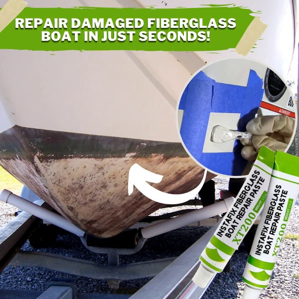 InstaFix Fiberglass Boat Repair Paste