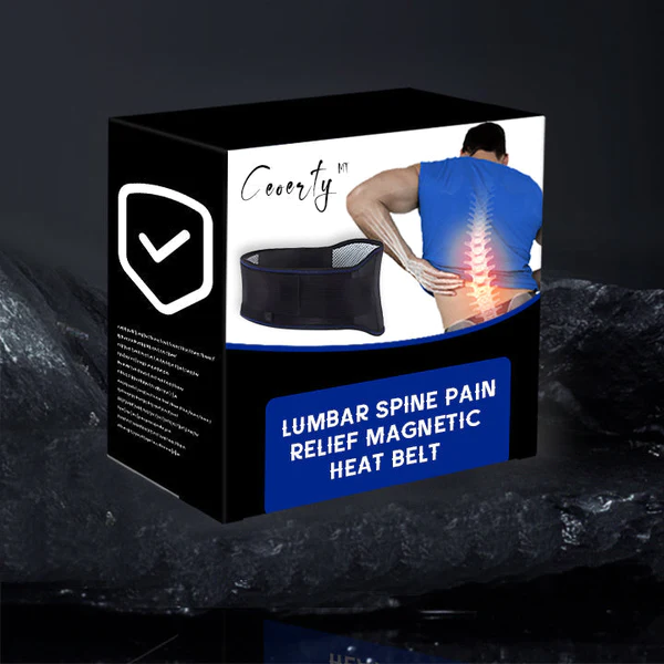 Ceoerty Lumbar Spine Pain Relief Magnetic Heat Belt