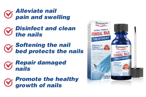 Furzero Herbal Formula Fungal Nail Paronychia Treatment Gel