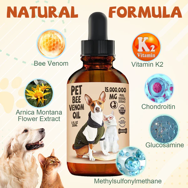 Croaie Pet Bee Venom Joint & Seizures Treatment Oil