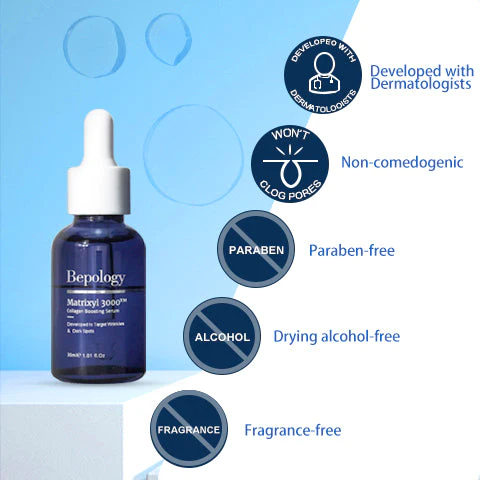 Depology MATRIXYL 3000 Collagen Boosting Serum  Reduces Fine Lines, Wrinkles & Age Spots