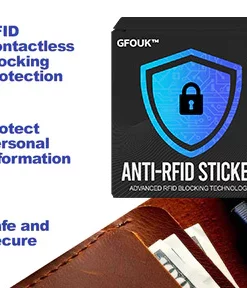 GFOUK Transparent Anti-RFID Sticker