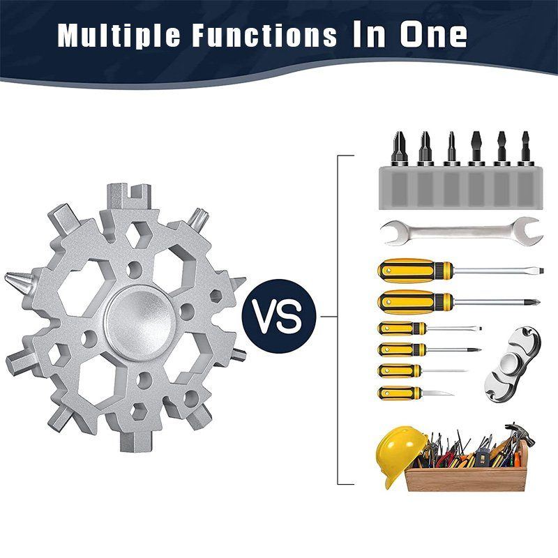 Snowflake Multifunction Wrench Tool