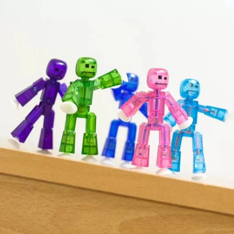 Suction Cup Stick Bots Sticky Robot Toys