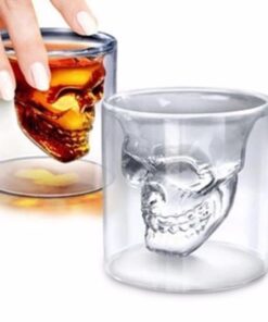 Creative Halloween Crystal Skull Glass