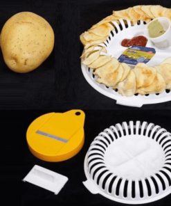 Microwave Potato Vegetable Chip Maker Set