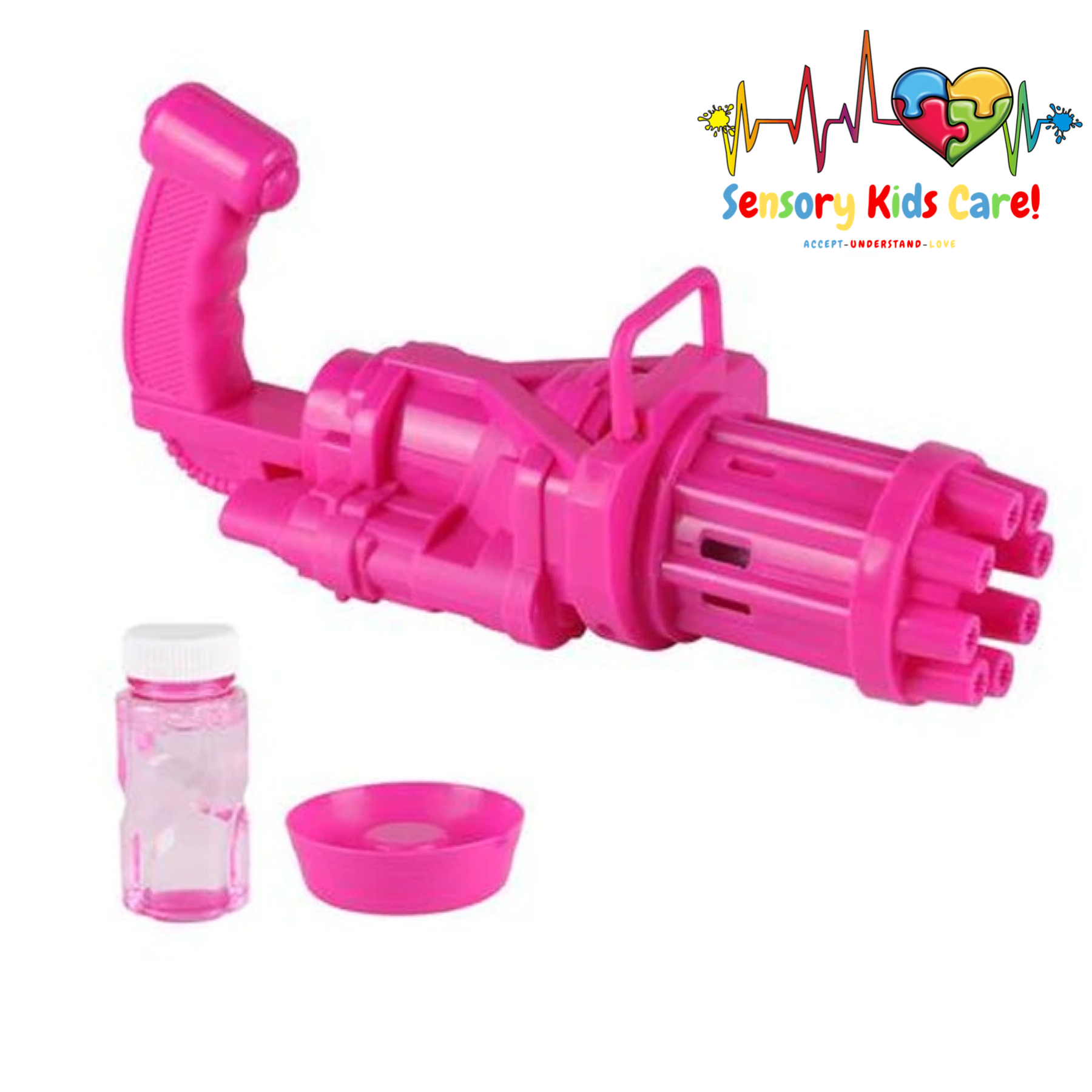 Sensory Kids Bubble Machine Gun