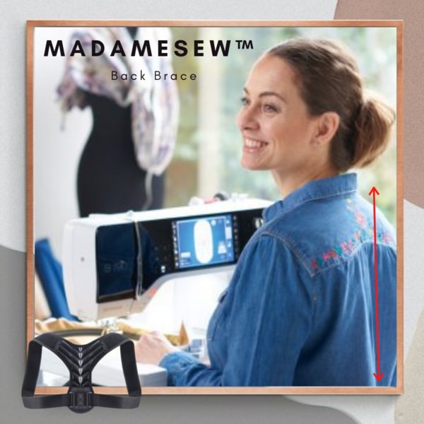 MadameSew Back Brace