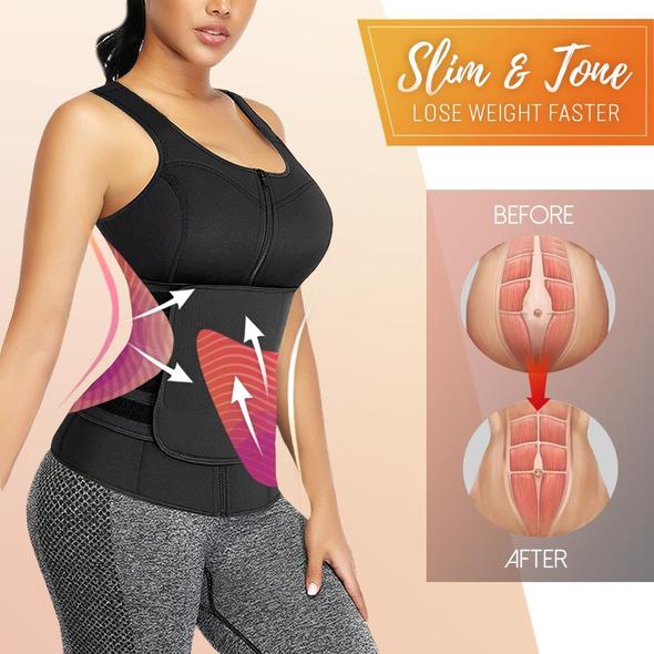 SweatUp Fat Burn Vest & Waist Trimmer