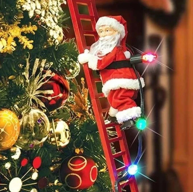 Electric Climbing Santa- Limited Edition