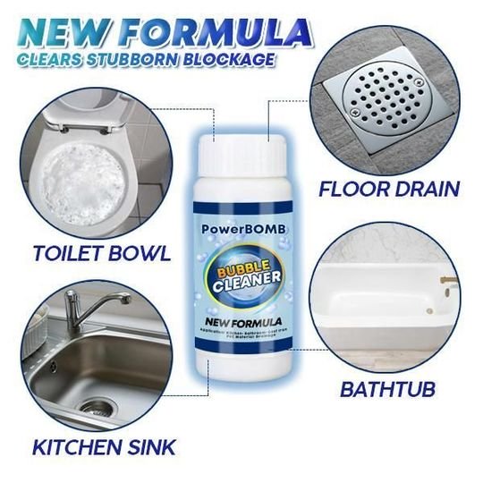 PowerBOMB Bubble Cleaner (New Formula)