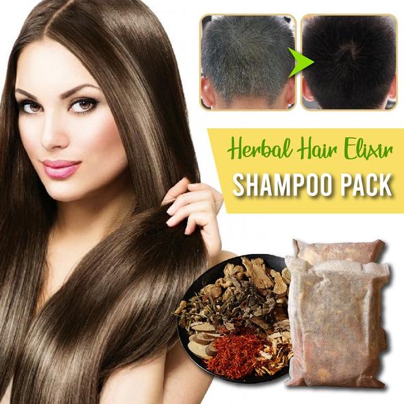 Herbal Hair Elixir Shampoo Pack