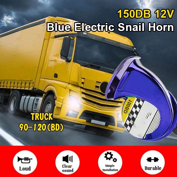 TurboHorn 2020 New Generation Electric Snail Horn For Cars