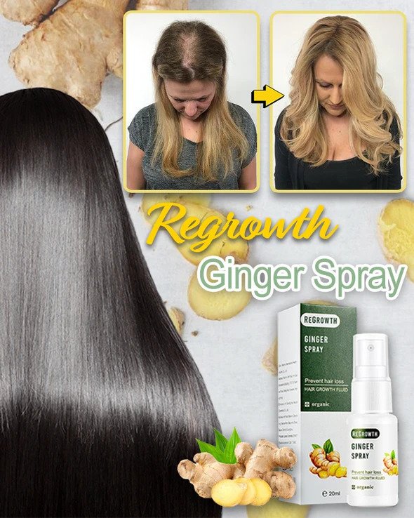 GingerGrowth Anti-Hair Loss Spray