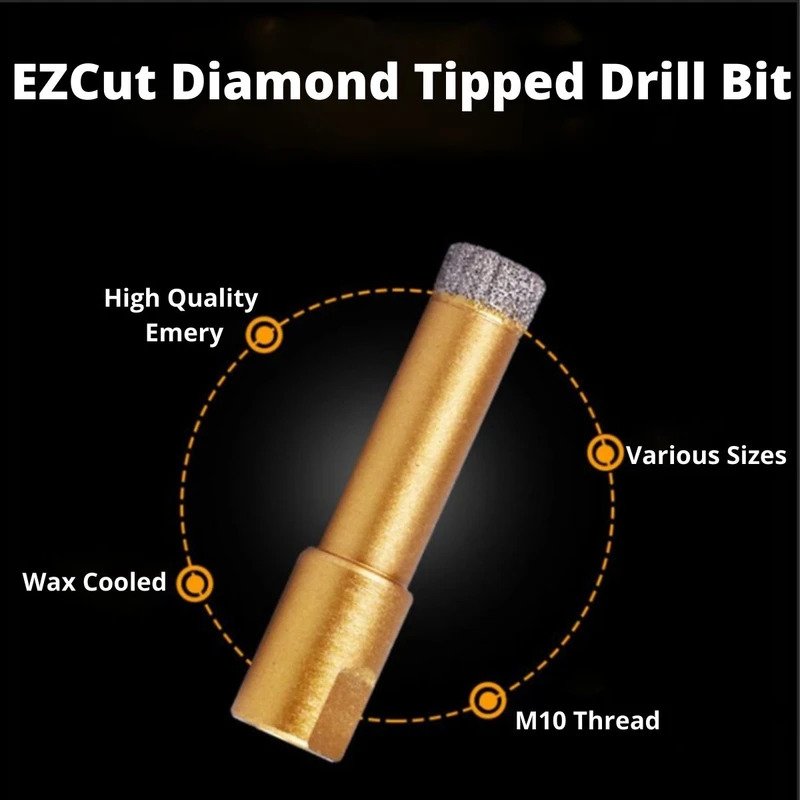 Diamond Tipped Drill Bit