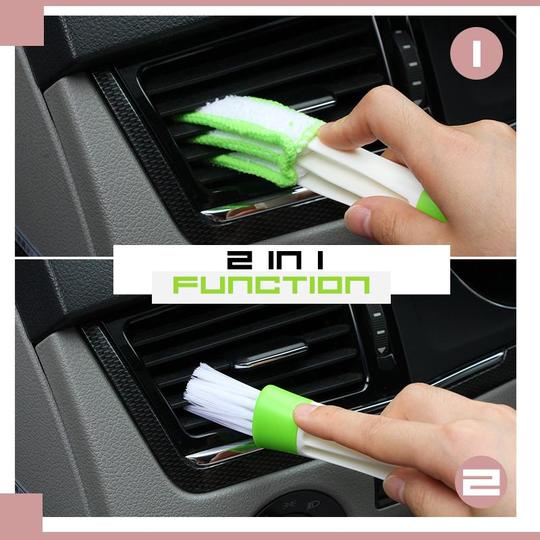 2in1 Car Vent Duster Cloth