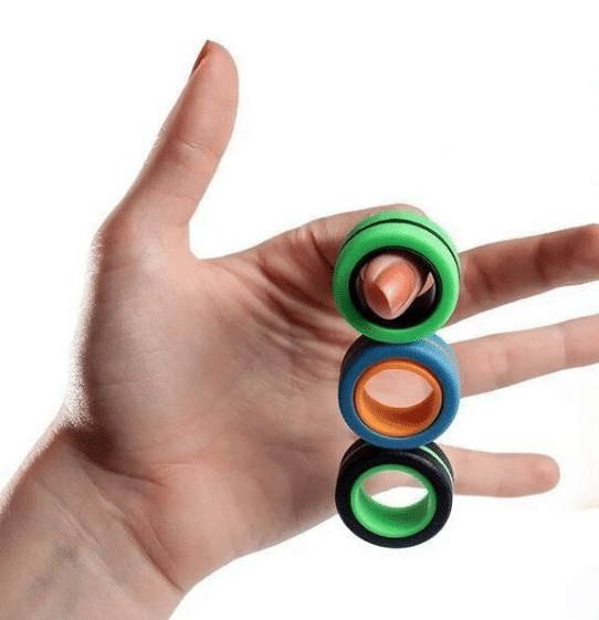 Magnetic Rings Fidget Toy