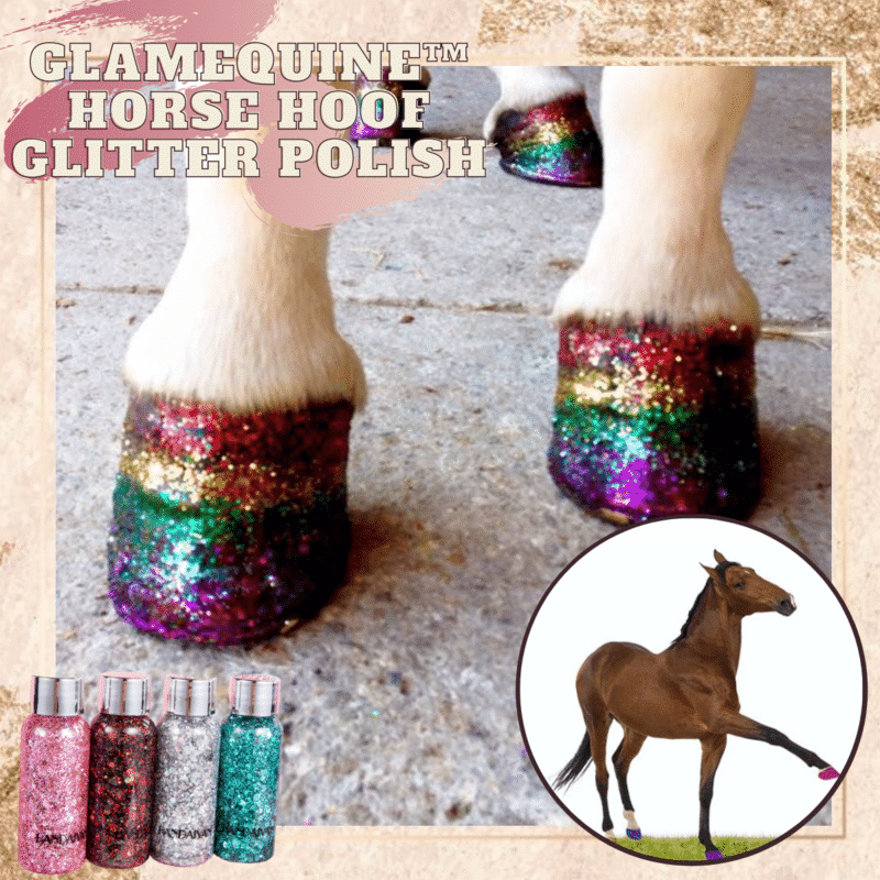 GlamEquine Horse Hoof Glitter Polish