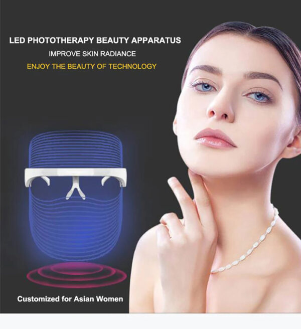 7 in 1 LED Light Therapy Mask