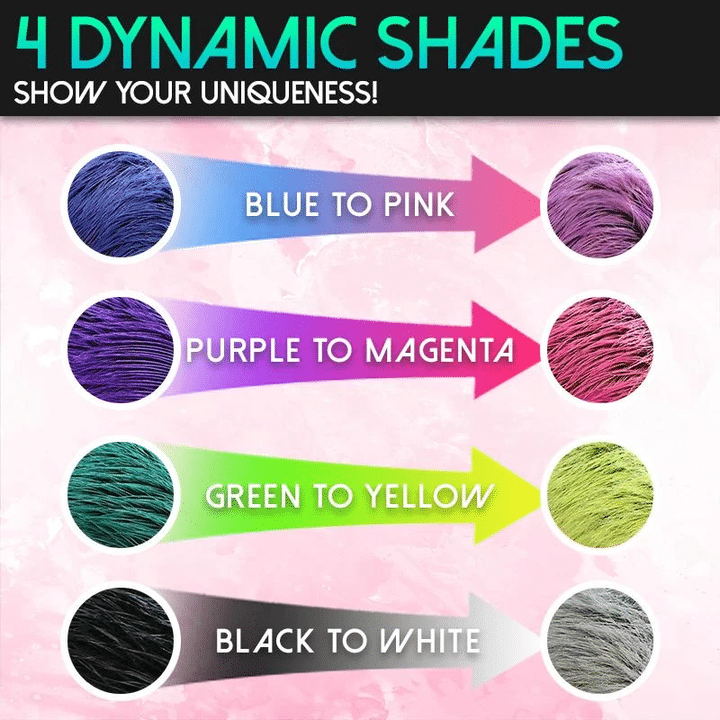 Thermochromic Color Changing Hair Dye