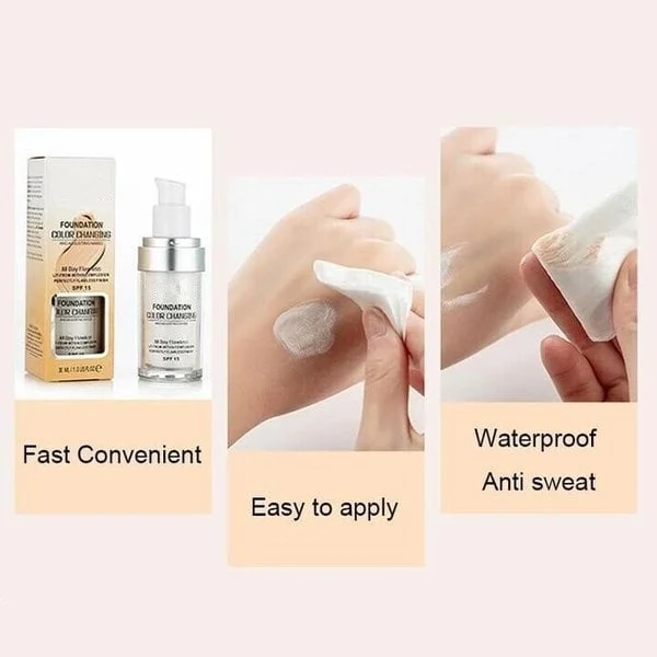 Hot SellBuy 1  Color Changing Mature Skin Foundation