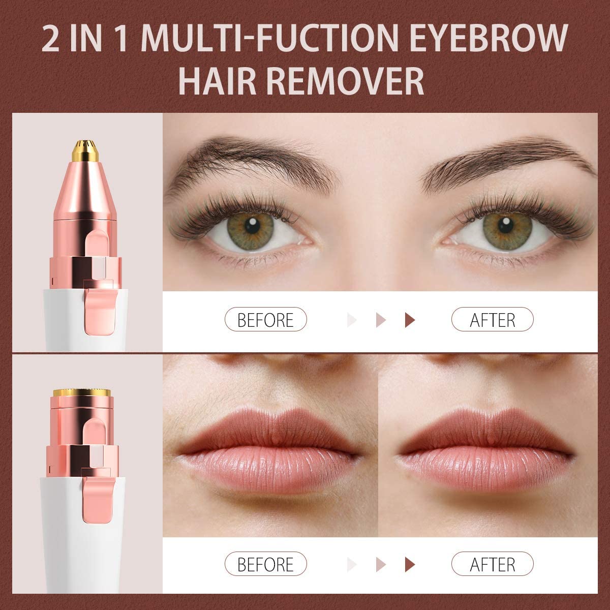 Painless Eyebrow Trimmer