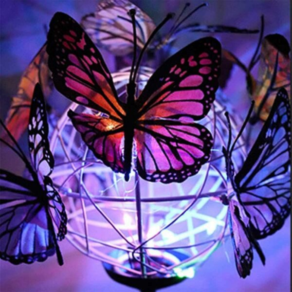 Solar Butterfly Stake Lights