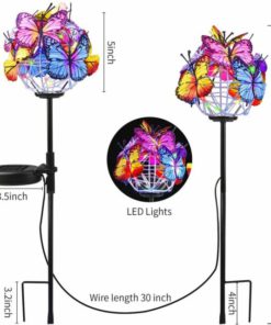 Solar Butterfly Stake Lights