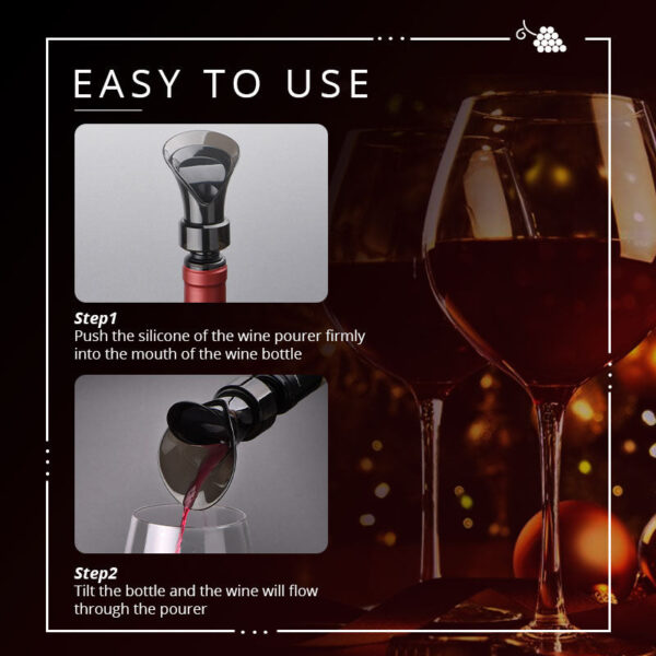 2 In 1 Red Wine Stopper