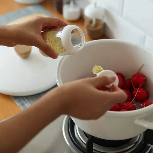 2 in 1 Sauce Seasoning Jar with Spoon