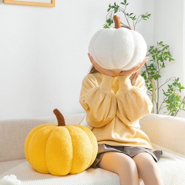 Soft Pumpkin Plush Halloween Pillows