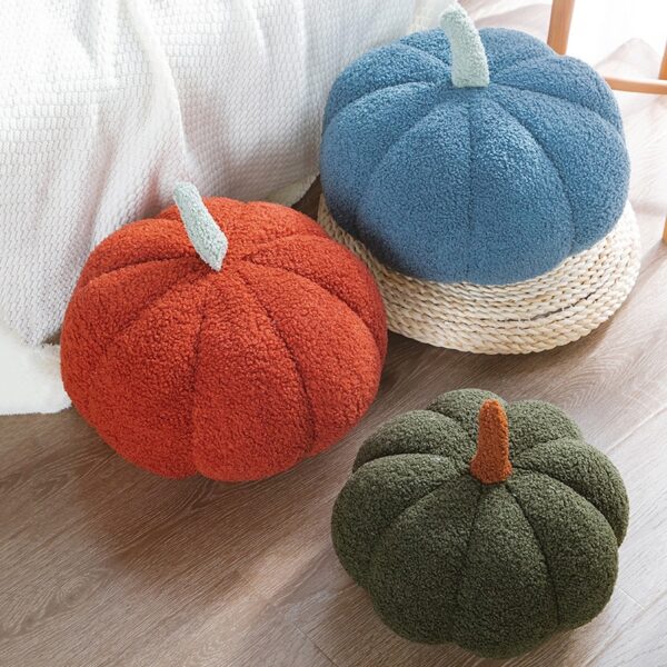 Soft Pumpkin Plush Halloween Pillows