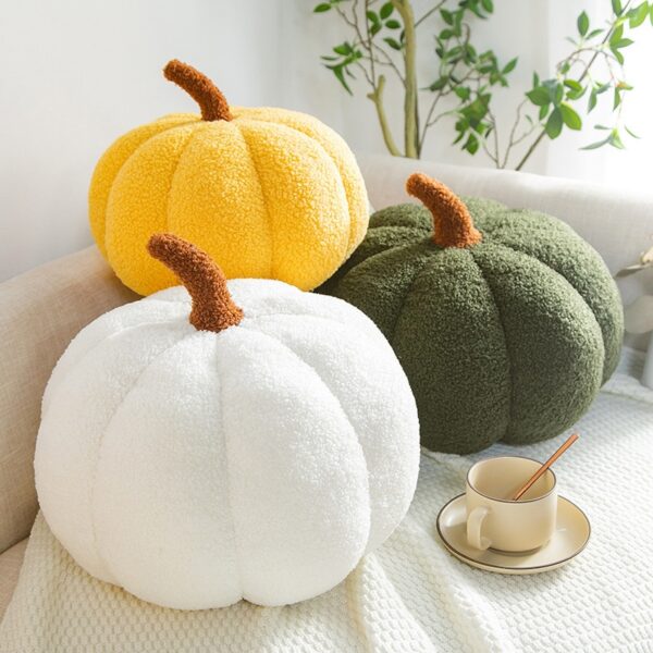 Soft Pumpkin Plush Halloween Pillows