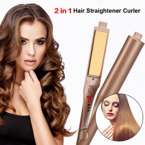 Professional Hair Curling & Straightening Iron