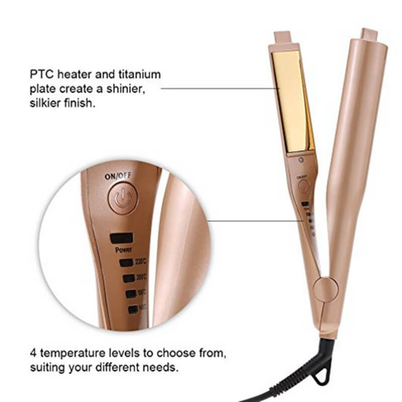 Professional Hair Curling & Straightening Iron