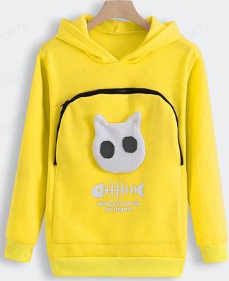 Cat Pouch Hoodie Sweatshirt