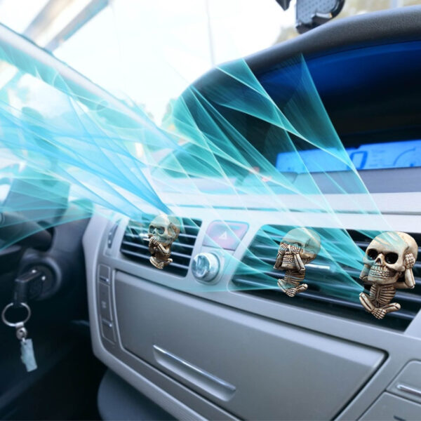 Bone Skull Ghost Car Air Freshener